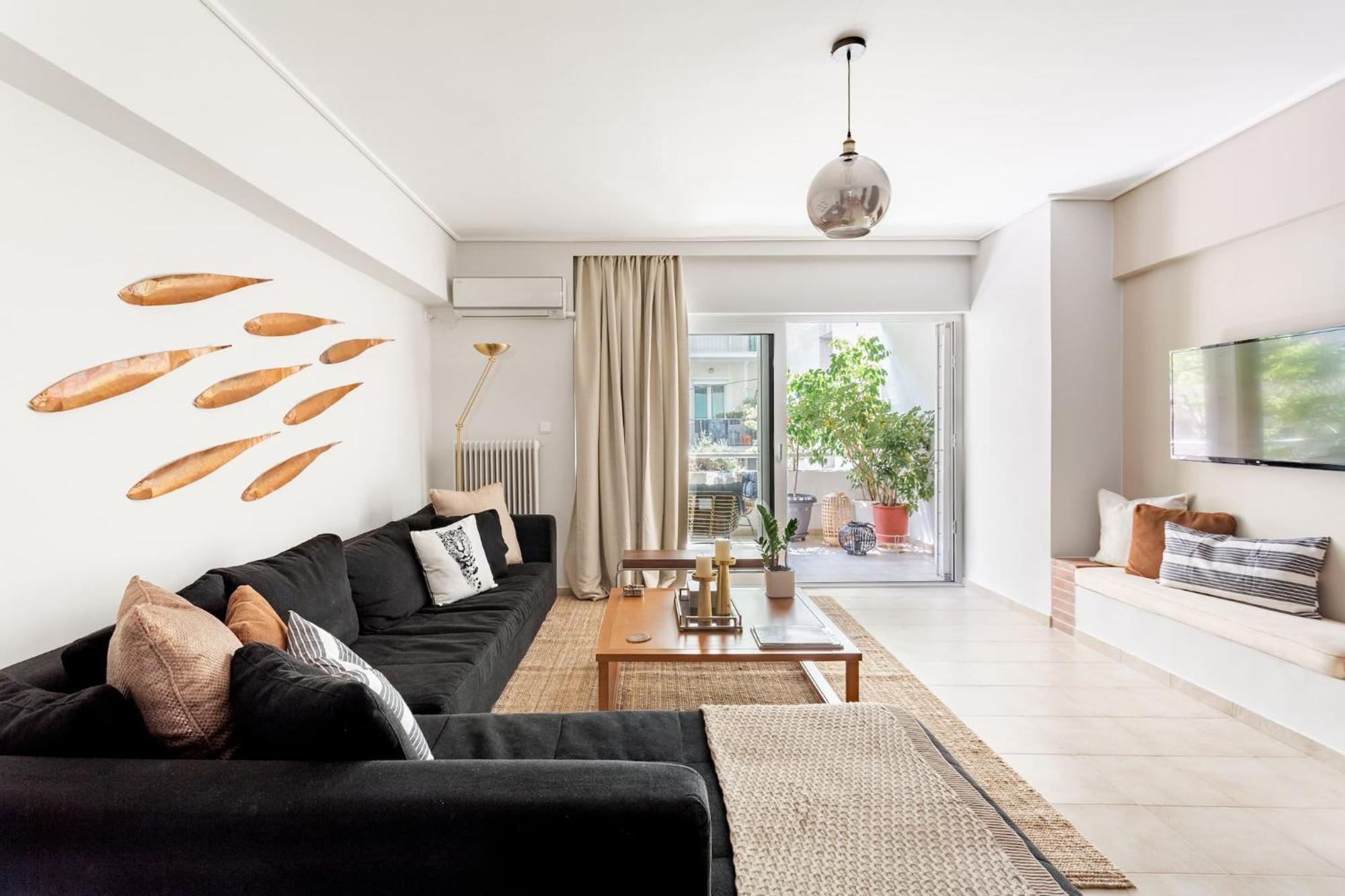 Fresh Detailed Stylish Apartment At Acropolis Athen Exterior foto